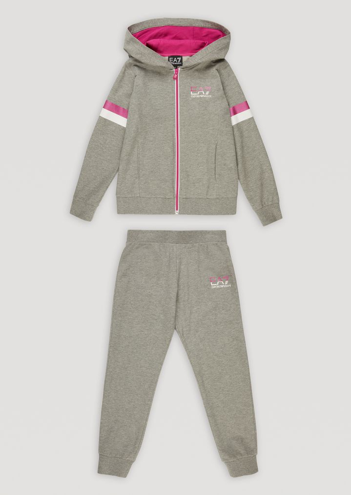 girls khaki tracksuit