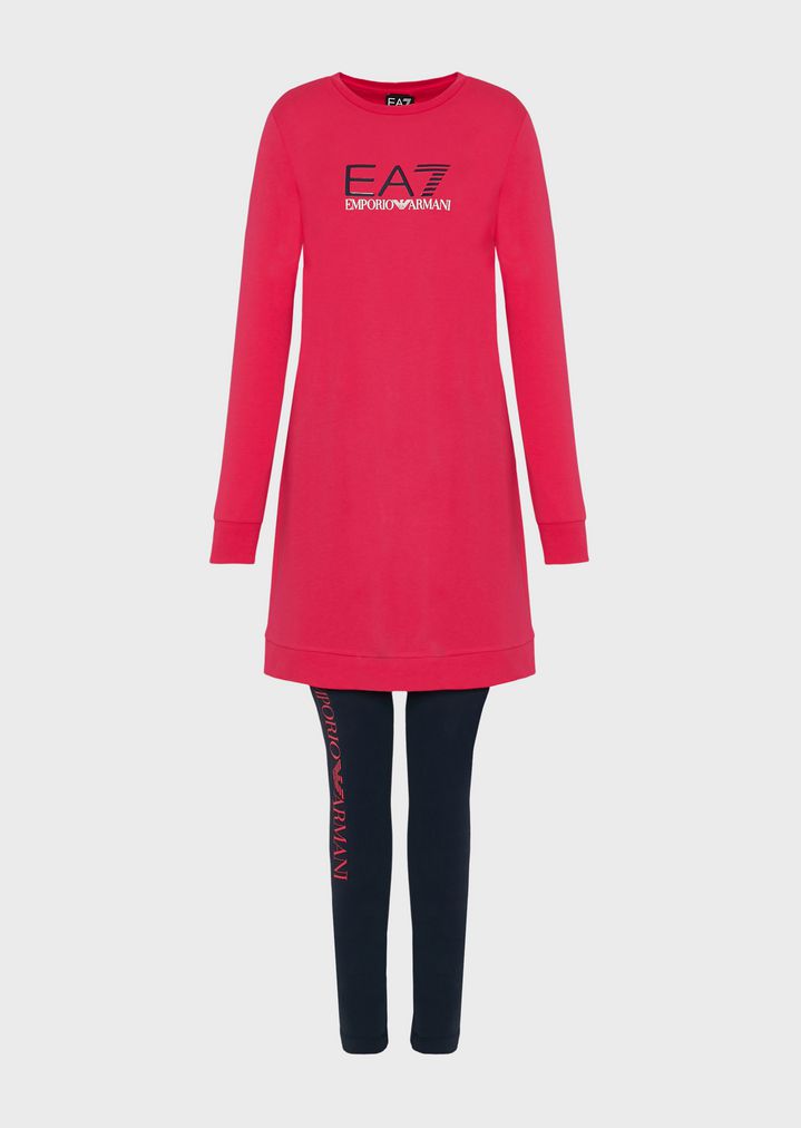red armani tracksuit