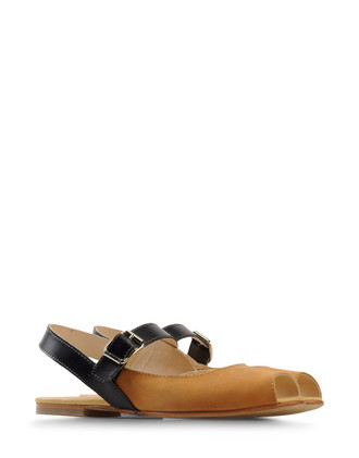 Ballerinas mit Riemchen hinten - DEUX SOULIERS