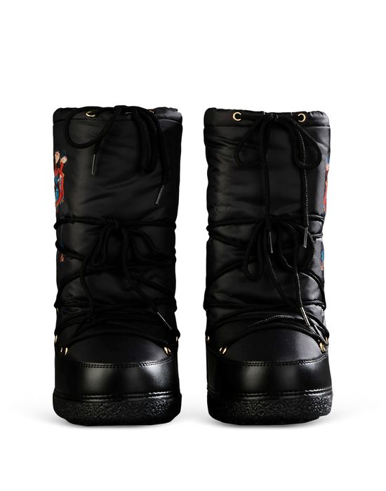 love moschino platform ankle boots