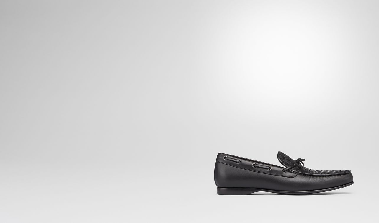 nero intrecciato calf wave driver landing
