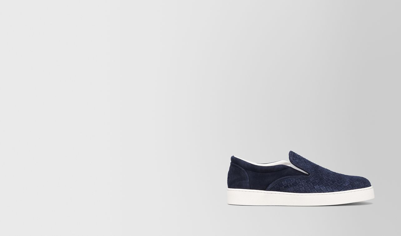 dodger sneaker in intrecciato suede landing