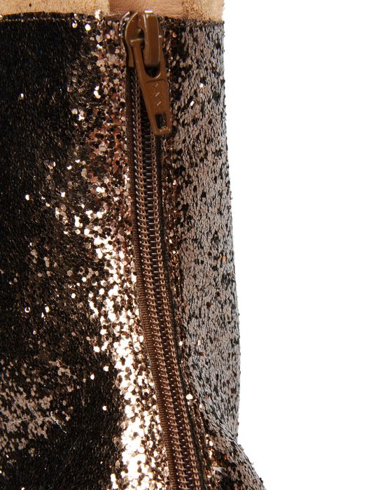 Maison Margiela Glitter Round Toe Ankle Boots Women