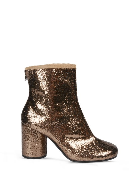 Maison Margiela Glitter Round Toe Ankle Boots Women