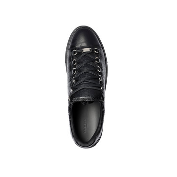 Balenciaga Shiny Effect Low Sneakers | Black | Men's Arena Sneakers