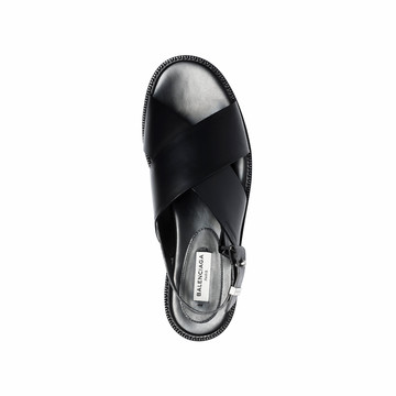 balenciaga sandals mens gold