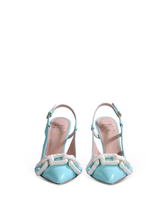 moschino slingback flats