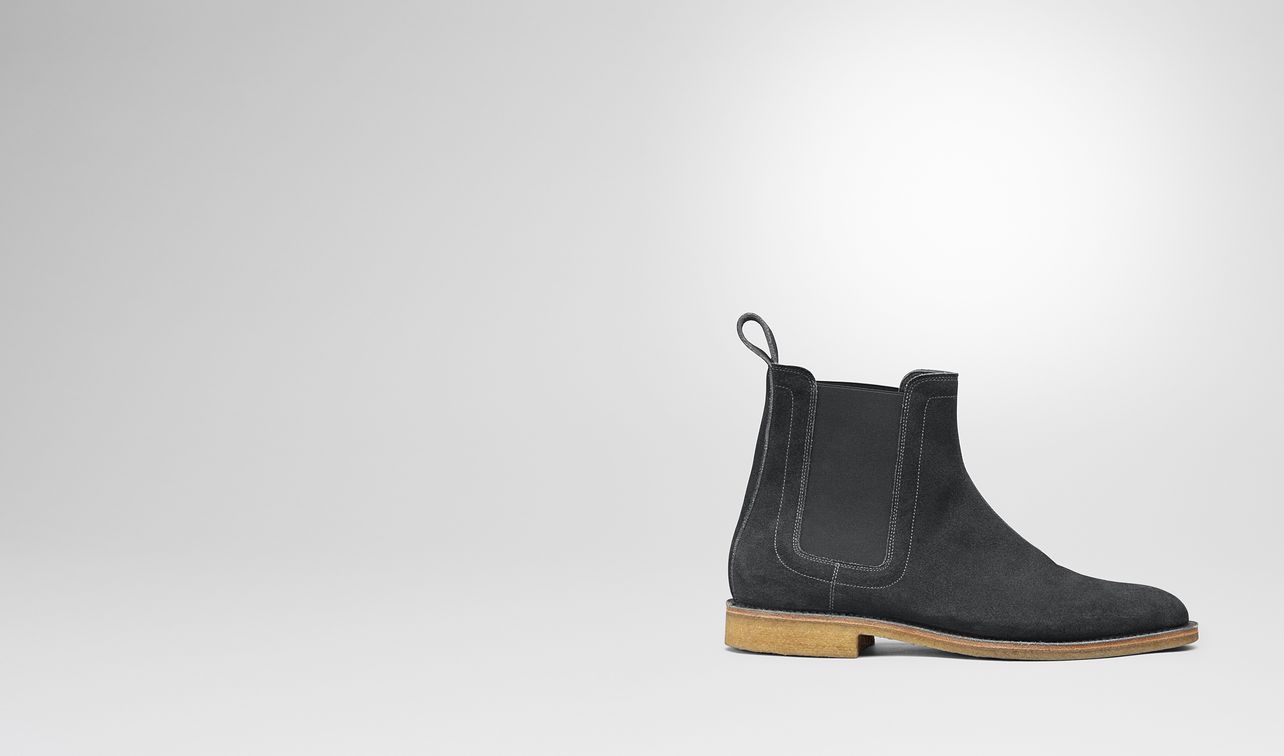 voortrekking boot in ardoise suede landing