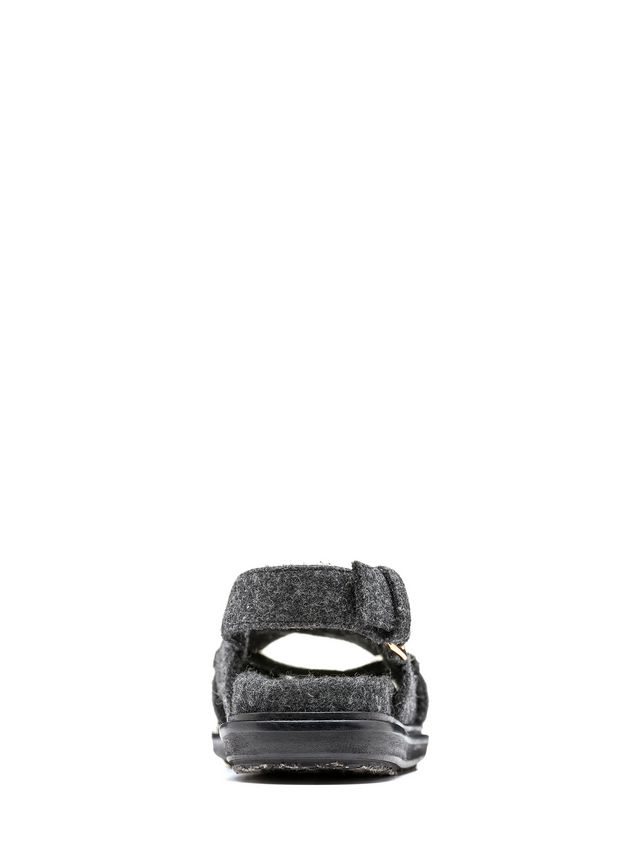 Fussbett Marni Crisscross fussbett in yarn-dyed heavy felt Woman