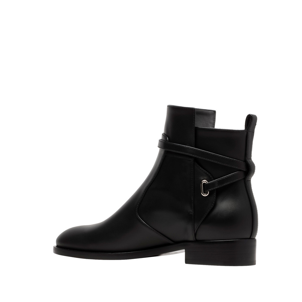 balenciaga papier chelsea ankle boots black