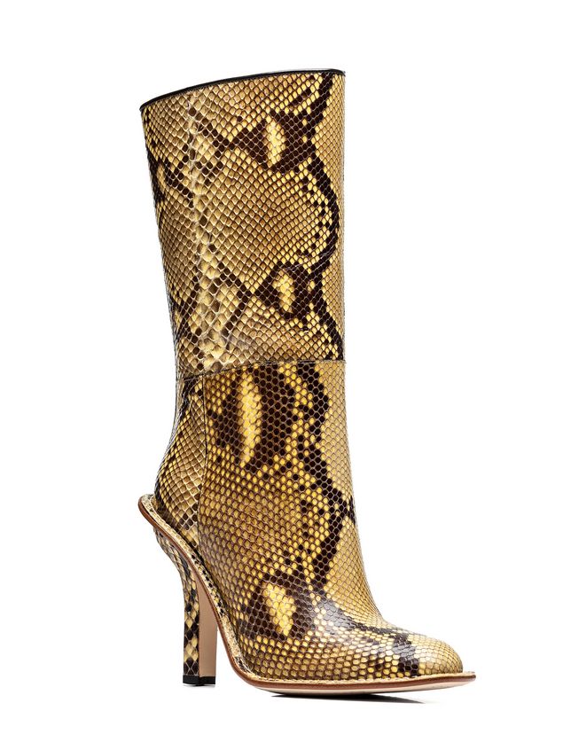Runway Boot In Seventies Style Python ‎ from the Marni ‎Fall Winter ...
