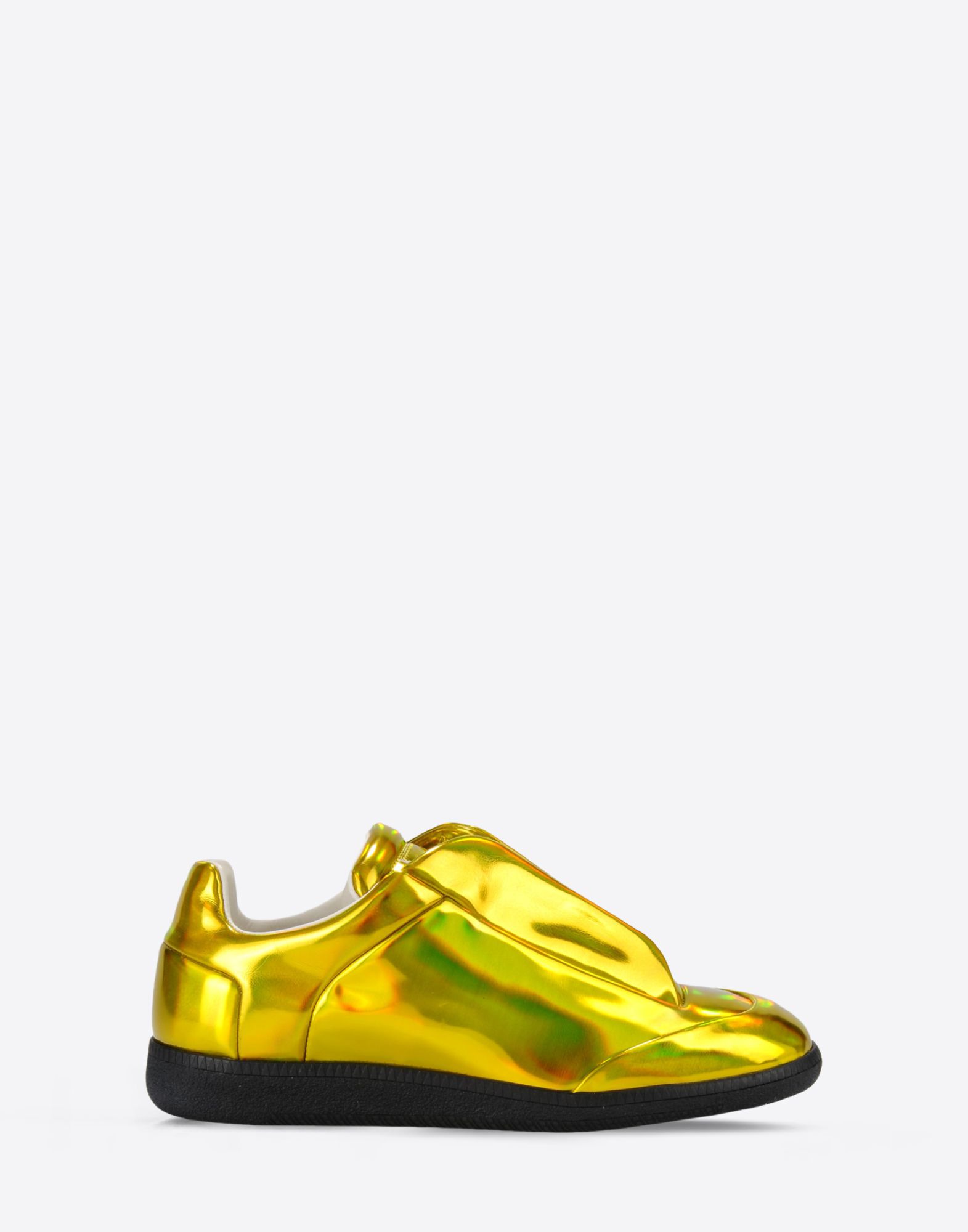 maison margiela metallic sneakers