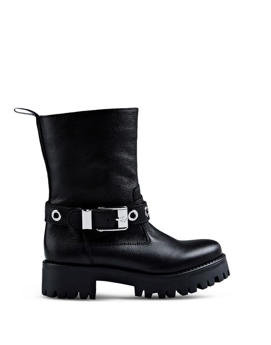 love moschino platform ankle boots