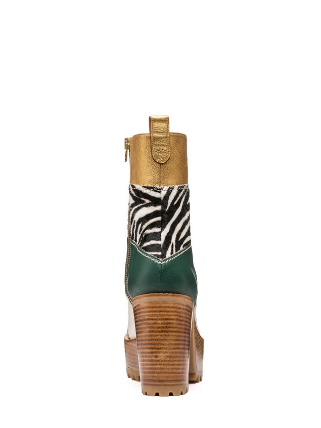 Ankle Boot Marni Ankle boot zebra design calf Woman