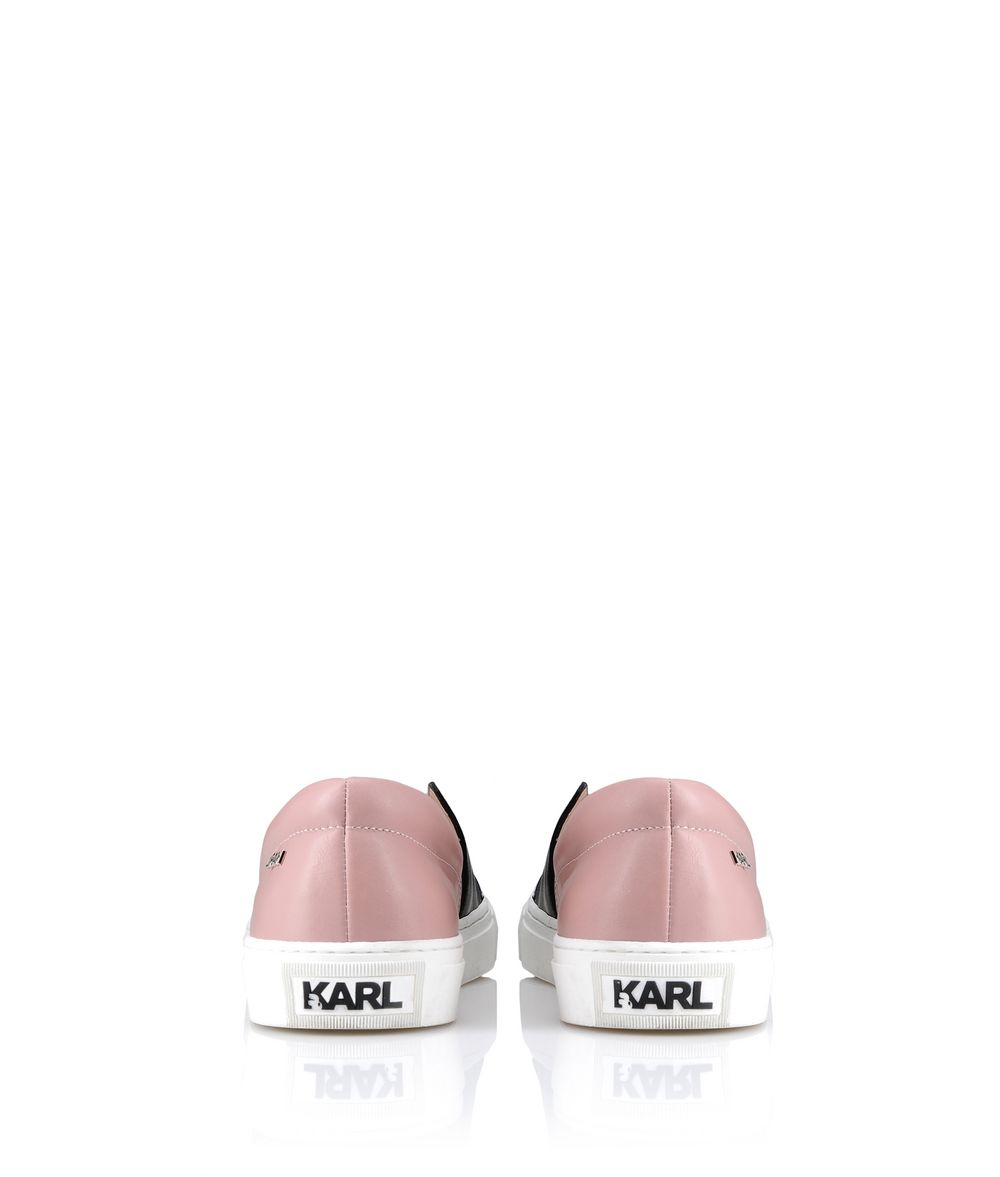 karl lagerfeld pink sneakers