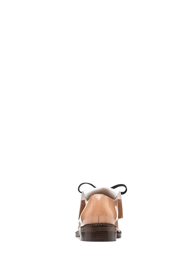 Lace-ups Marni Tri-coloured lace-up in calfskin Woman
