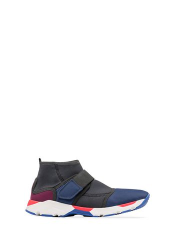Marni Sneaker in techno fabric with piping Woman