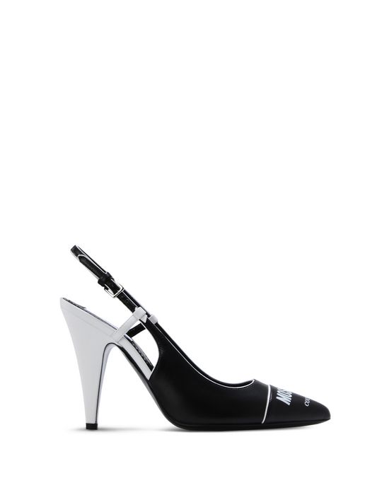 MOSCHINO Heel in Black | ModeSens