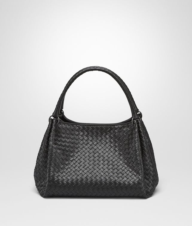 Bottega Veneta® ‎ - ‎NERO INTRECCIATO NAPPA PARACHUTE BAG ‎