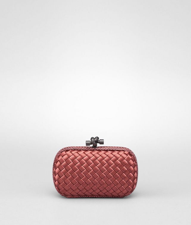 BOTTEGA VENETA KNOT CLUTCH IN BOUCHER INTRECCIO IMPERO, AYERS DETAILS Clutch Woman fp