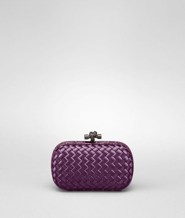 BOTTEGA VENETA KNOT IN COROT INTRECCIO IMPERO, AYERS DETAILS Clutch Woman fp