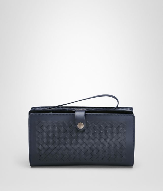 BOTTEGA VENETA PRUSSE INTRECCIATO CALF MULTI-FUNCTIONAL CASE Pouch Man fp