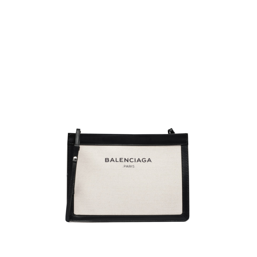 balenciaga navy pochette s