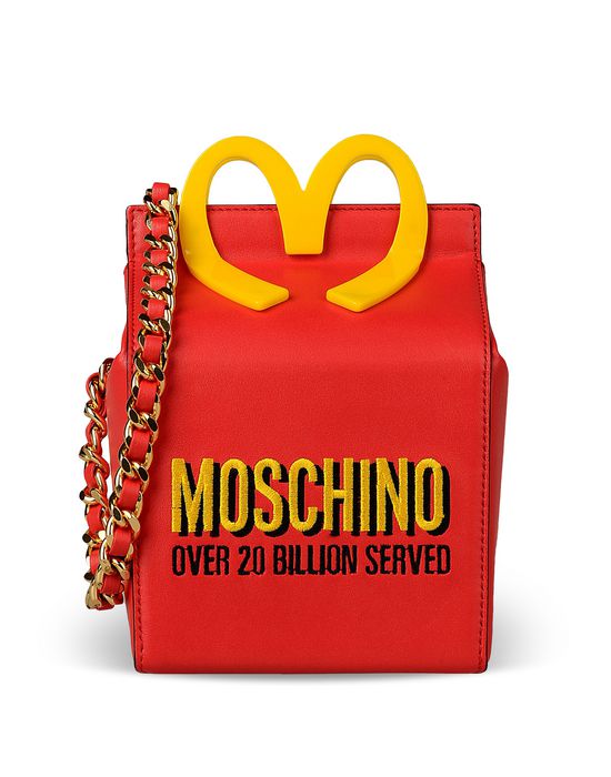 Кожаная сумочка Женское MOSCHINO Кожаная сумочка Женское MOSCHINO