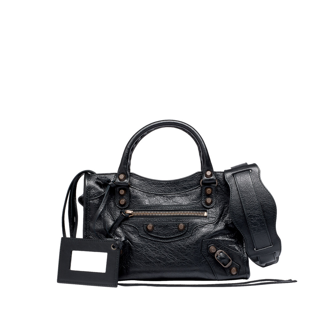 Balenciaga Classic Mini City | Black | Women&#39;s Classic City Handbag