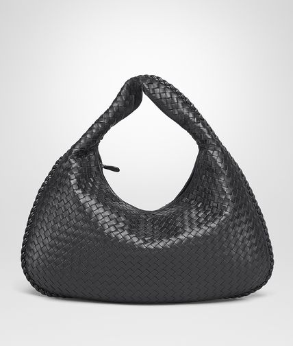Nero Intrecciato Na Large Veneta Bag
