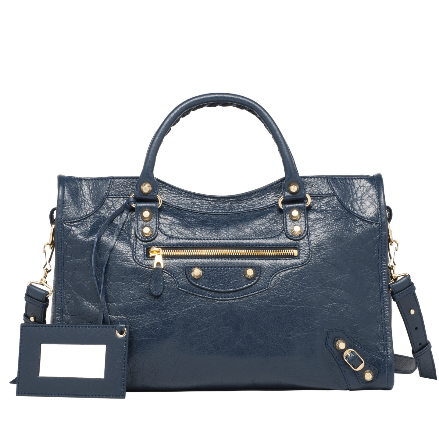 Balenciaga Giant 12 Gold City | Bleu Obscur | Women's Giant City Handbags