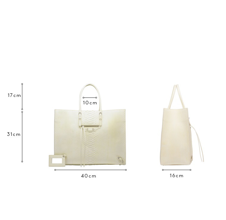 sac balenciaga papier
