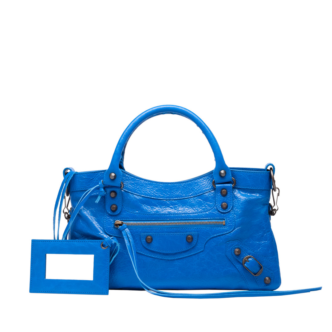Balenciaga Classic First | Bleu Lazuli | Women's Classic First Handbag
