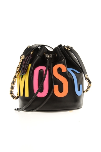 Medium leather bag Woman MOSCHINO Medium leather bag Woman MOSCHINO
