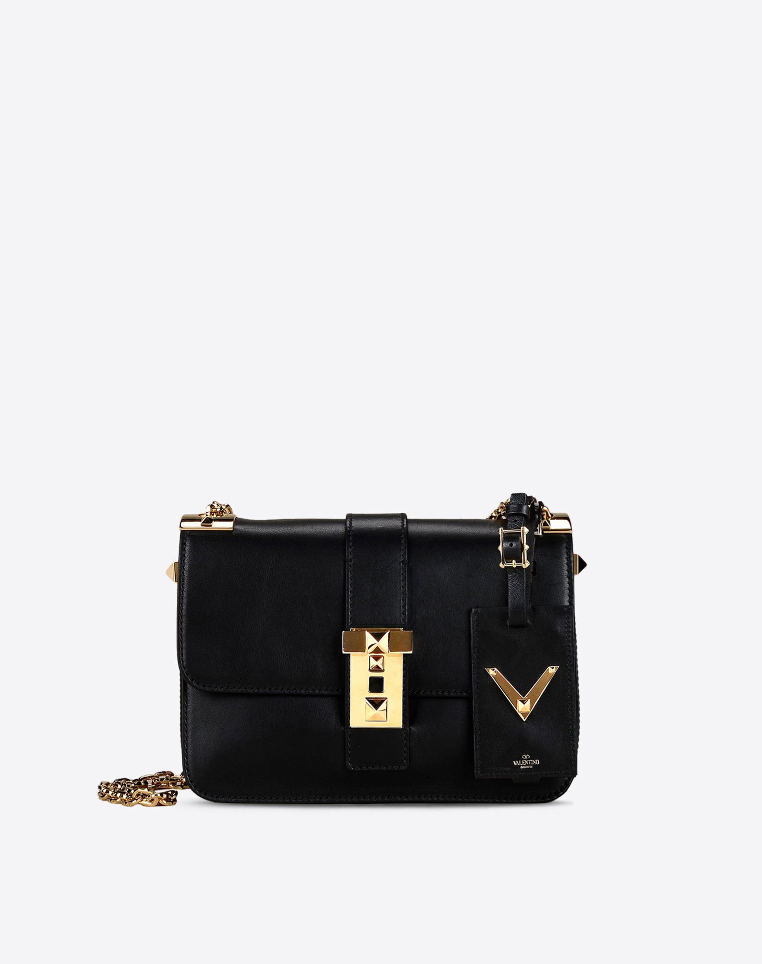 description valentino garavani chain shoulder bag