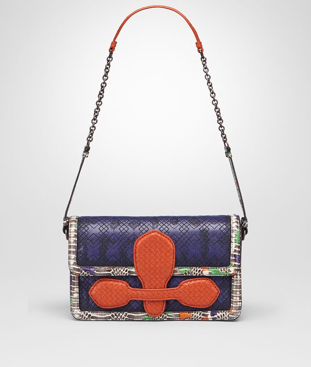 BOTTEGA VENETA SHOULDER BAG IN ATLANTIC EXOTIC SKIN
Shoulder Bag Woman fp