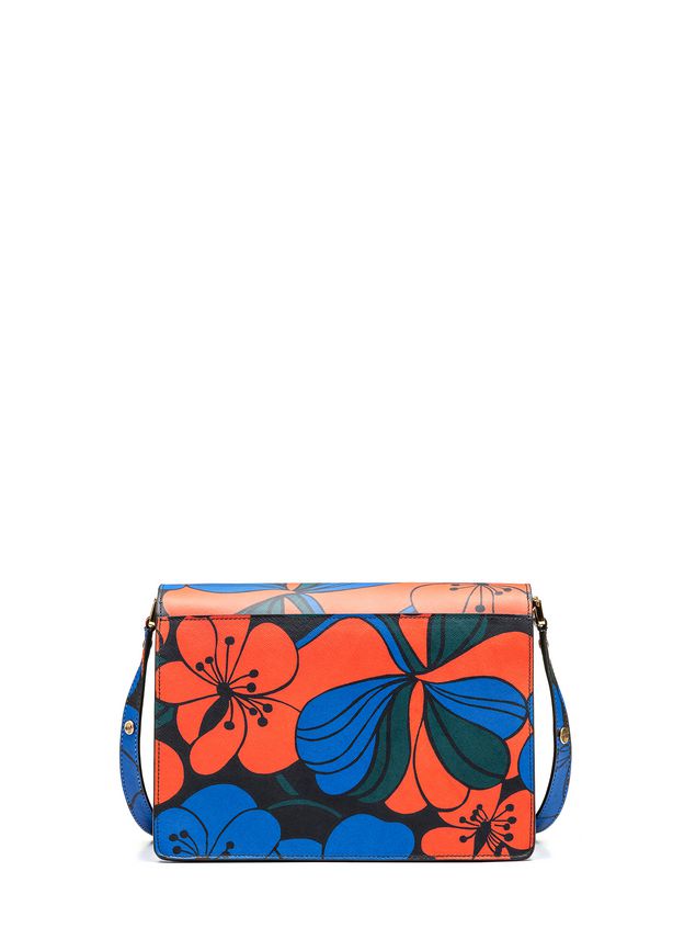 TRUNK Bag In Saffiano Calfskin Macro Flower Print ‎ from the Marni ...