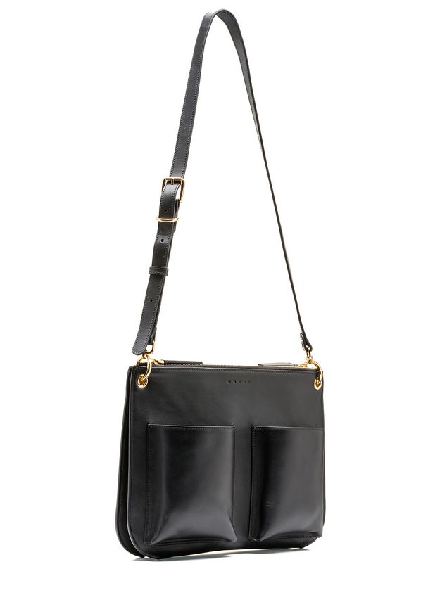 Bandolier Bag In Calfskin With Two Separate Pockets ‎ from the Marni