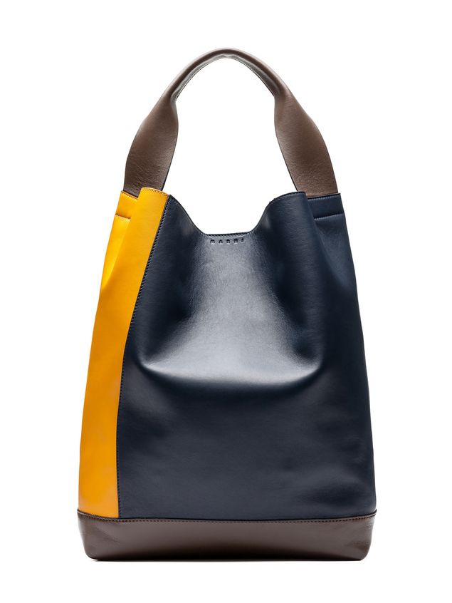 Pod Bag In Tri Colored Lambskin From The Marni Fall Winter 2018 Marni Pod Bag In Tri Colored Lambskin Woman 1