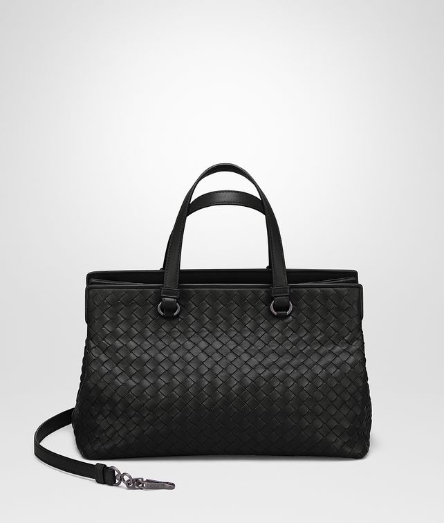 BOTTEGA VENETA SAC À MAIN MOYEN EN NAPPA INTRECCIATO NERO Sac à main Femme fp