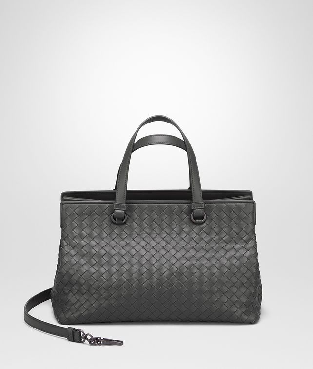 Bottega Veneta Medium Top Handle Bag In New Light Grey Bottega Veneta Medium Top Handle Bag In New Light Grey Intrecciato Na