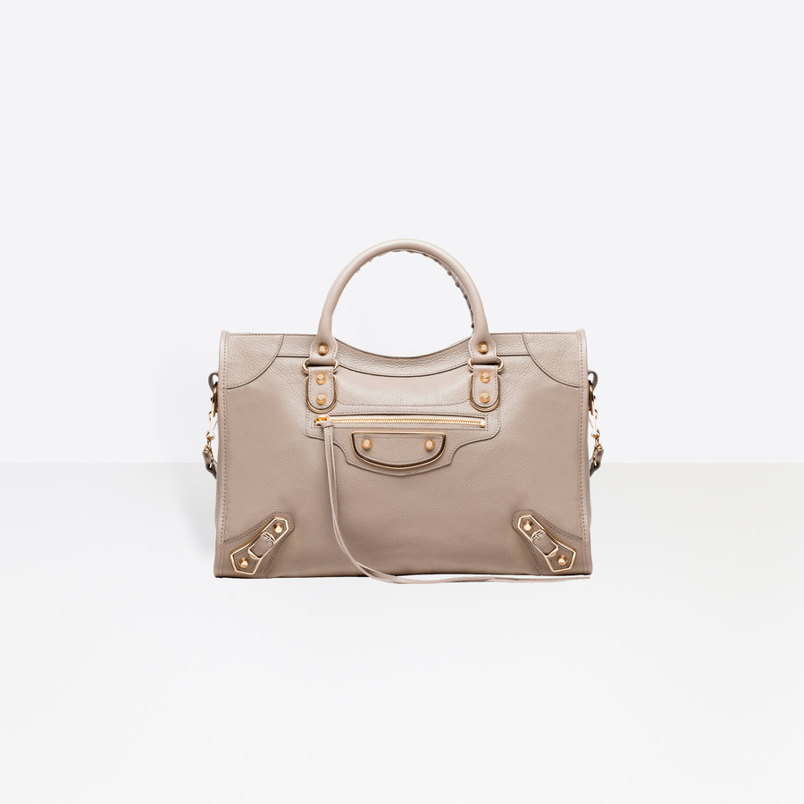 balenciaga metallic edge city s
