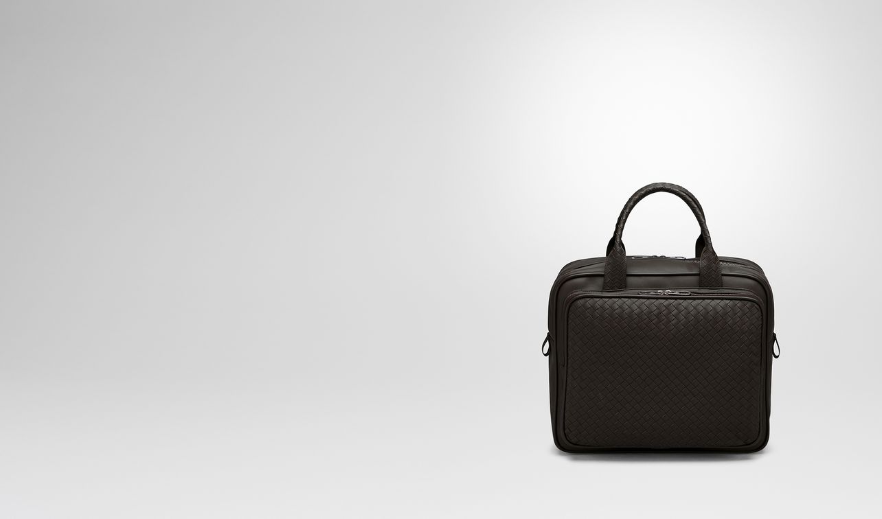 travel bag in espresso intrecciato vn landing