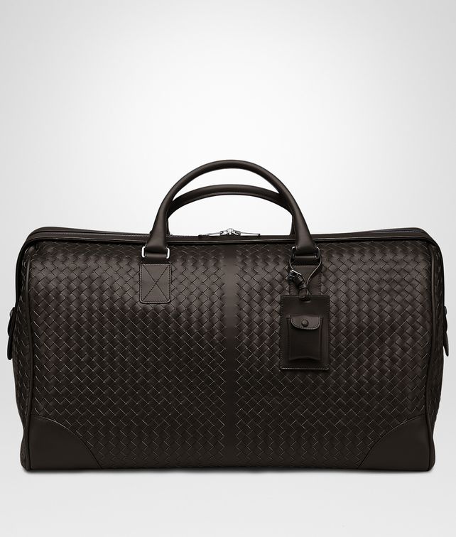 BOTTEGA VENETA GROSSE DUFFEL BAG AUS INTRECCIATO VN IN ESPRESSO Reisetasche E fp