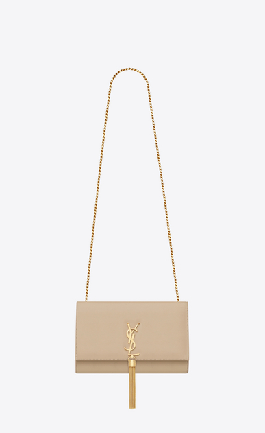 saint laurent medium kate leather shoulder bag