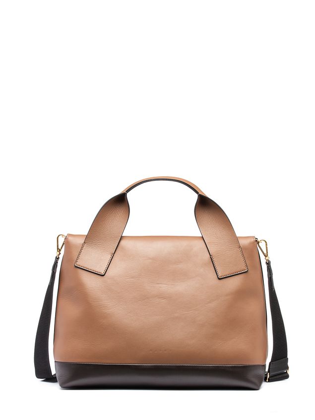 Shoulder Bag Marni CITY-POD bag in matt nappa Woman