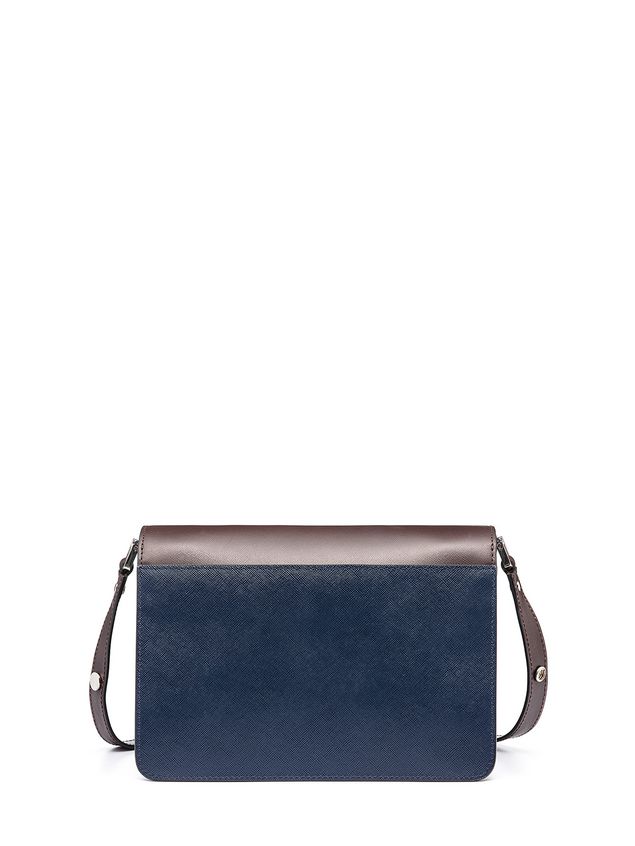 Trunk Bag Marni Tri-colored TRUNK bag in Saffiano calfskin Woman