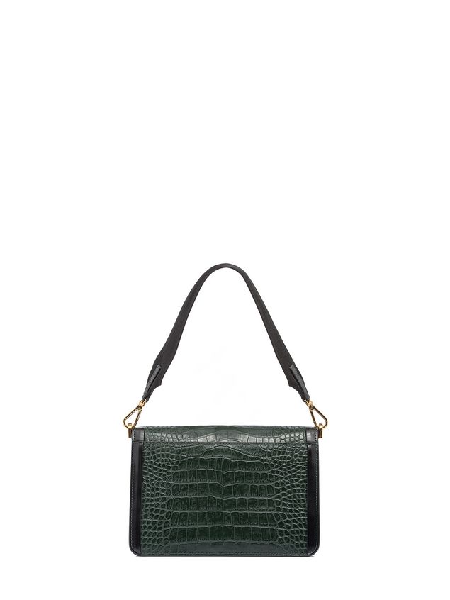 Sac Trunk Marni Sac TRUNK en cuir de veau imprimé croco Femme