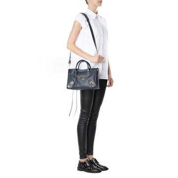 balenciaga classic metallic edge city s