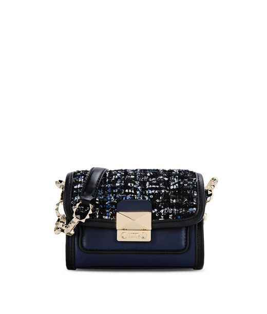 KARL LAGERFELD K/KUILTED TWEED MINI CROSSBODY 12_f